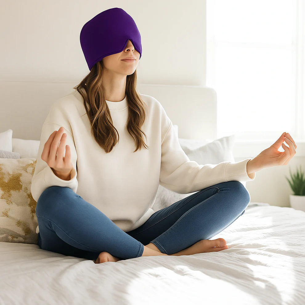 🧊🔥 Gorro Terapéutico Anti Dolor de Cabeza