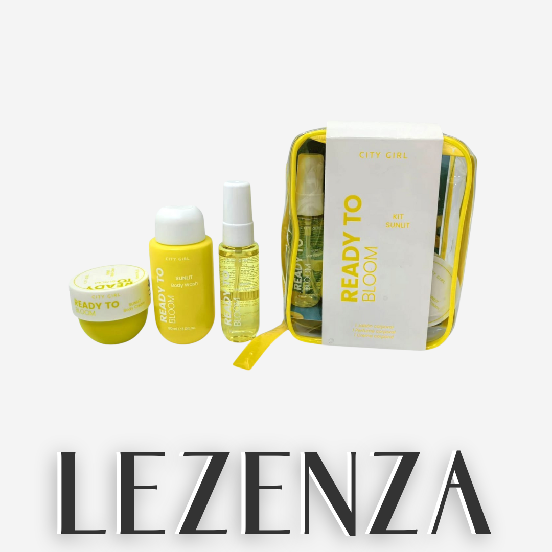 Kit jabón, perfume y crema corporal