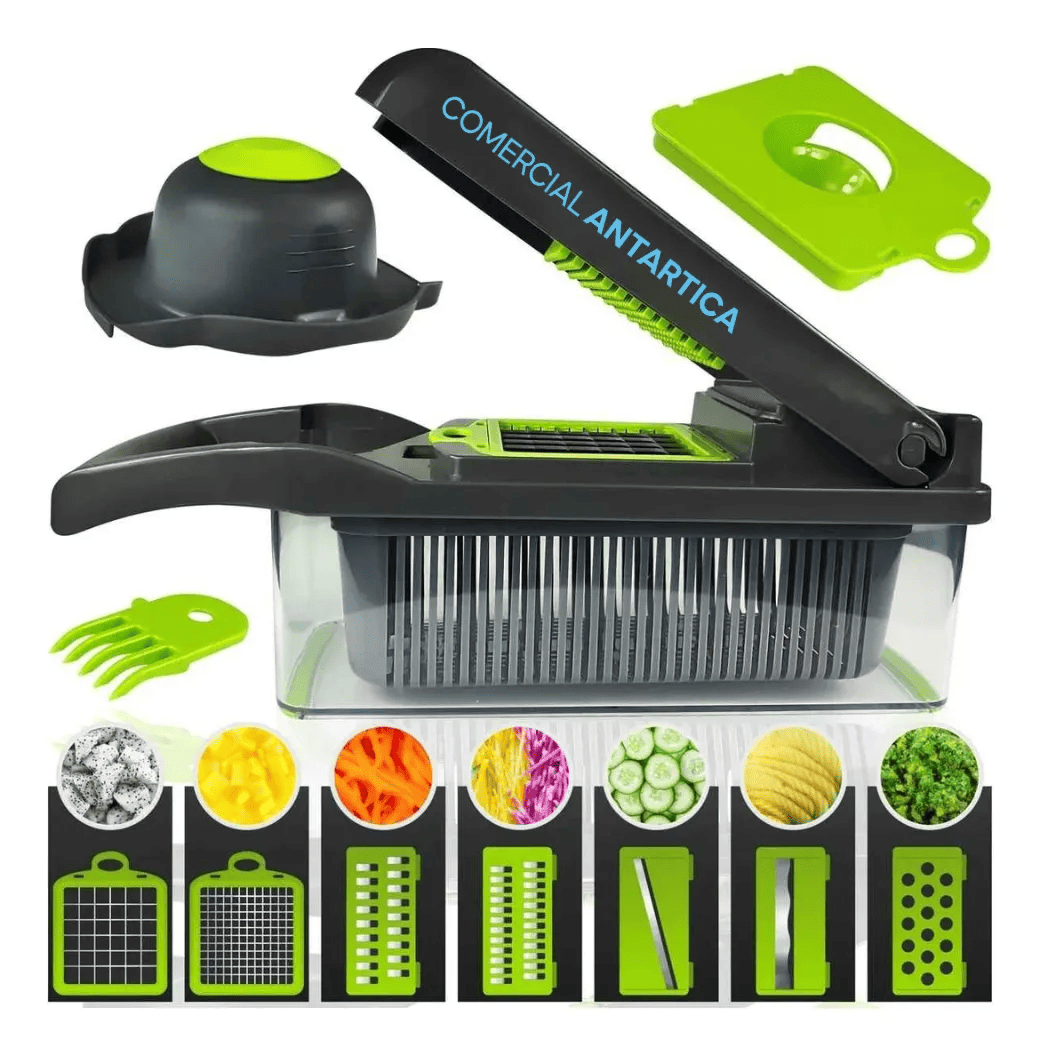 Mandolina Multirrallador 7 Cuchillas